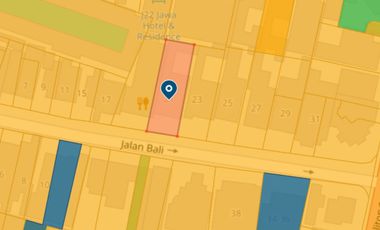 Rumah Hitung Tanah Jl Bali Gubeng Surabaya Pusat Strategis