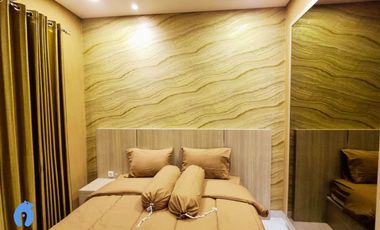 Well Modern Furnished Studio Apartment Transpark Cibubur by Housleep