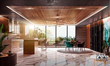 Casa de lujo en preventa en Parque Jalisco Lomas de Angelópolis, 5 recámaras y sala a doble altura
