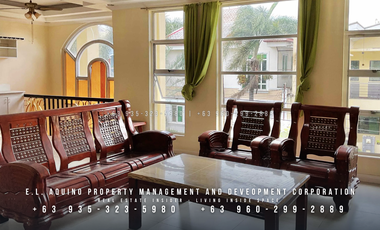 FOR RENT - Fully Furnished 7 Bedroom House in a gated subdivision at Fil Am Friendship Anunas Angeles City Pampanga