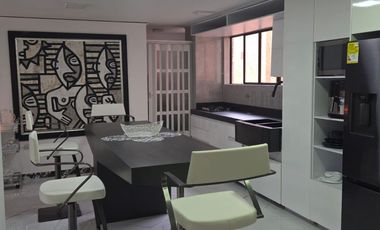 lujo de apto minimalista moderno en milla de oro