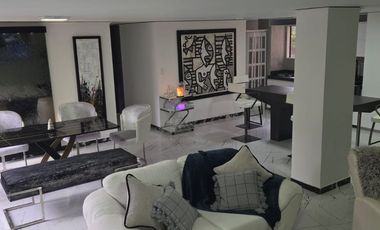 lujo de apto minimalista moderno en milla de oro