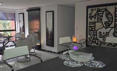 lujo de apto minimalista moderno en milla de oro