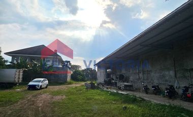 Gudang + Rumah Tinggal + Tanah Luas Jual di Blabak Kota Kediri Perbatasan