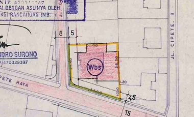 Mini Office 4 Lantai Hook di Cipete Raya