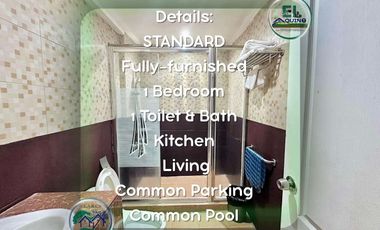 1 Bedroom Condo Unit for Rent in a Gated Community in Malabanias, Angeles City,Pampanga