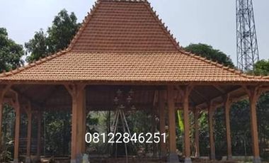 Jual Bangunan Jawa Pendopo Joglo, rumah Joglo dan Limasan Jati