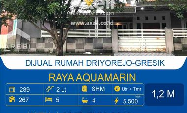 Rumah dijual di Driyorejo, Gresik