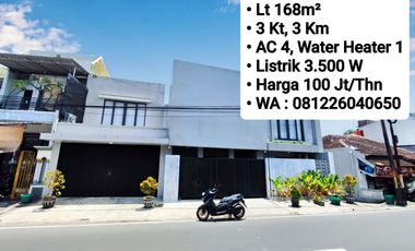 Rumah disewakan di Purwosari, Surakarta, Jawa Tengah