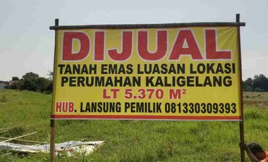 tanah luasan strategis dekat dengan kota Pemalang