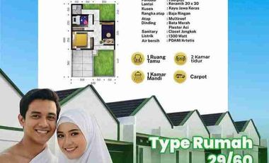 Rumah Subsidi Siap Huni