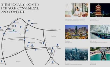 CITRALAKE VILLA HUNIAN PREMIUM VIEW DANAU DI JAKARTA BARAT, UK 9X15, Free Private Lift, Free DP & Free Admin, Limited only 11 Unit !