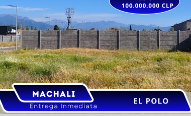 En Venta Terreno en El Polo - Machalí