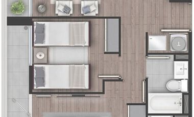 Depto 2d2b 1b Smart Tower Barros Entre Galvarino Y Ainavillo