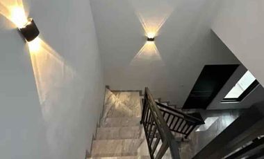 termurah disewakan rumah mewah semi furnish di cluster american style puri harvest bintaro