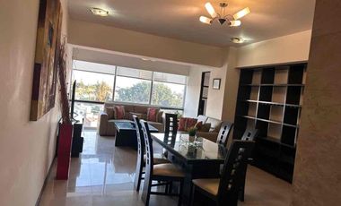 EXCELENTE DEPARTAMENTO AMUEBLADO HORIZONTES COUNTRY AV. MANUEL CAMBRE COL AYUNTAMIENTO GUADALAJARA JAL