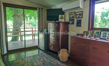 Leon Propiedades vende hermosa parcela con casa en sector Lo Águila , Curacaví.