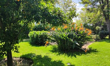 Leon Propiedades vende hermosa parcela con casa en sector Lo Águila , Curacaví.