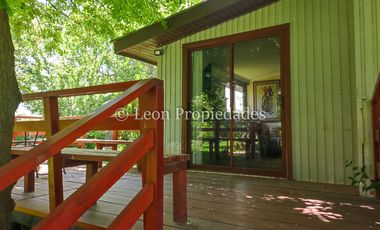 Leon Propiedades vende hermosa parcela con casa en sector Lo Águila , Curacaví.