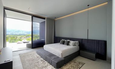 Majestuosa casa campestre amoblada con impresionante vista a los nevados en Malabar Condominio Campestre. Pereira - Colombia.