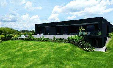 Majestuosa casa campestre amoblada con impresionante vista a los nevados en Malabar Condominio Campestre. Pereira - Colombia.