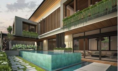 VILLA LUXURY PREMIUM CLUSTER FURNIHSED VIEW LOKASI STARTEGIS JIMBARAN