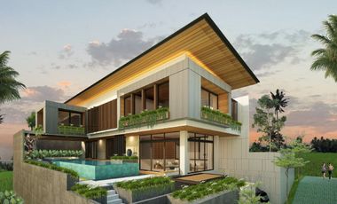 VILLA LUXURY PREMIUM CLUSTER FURNIHSED VIEW LOKASI STARTEGIS JIMBARAN