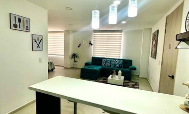 Apartaestudio en arriendo en Pinares en unidad cerrada,