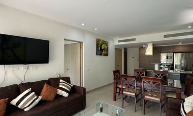 Departamento de 4 cuartos y gran terraza, con club de playa, golf. Lorena Ochoa Residences.