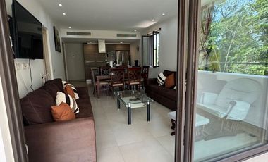 Departamento de 4 cuartos y gran terraza, con club de playa, golf. Lorena Ochoa Residences.