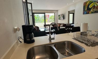 Departamento de 4 cuartos y gran terraza, con club de playa, golf. Lorena Ochoa Residences.