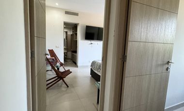 Departamento de 4 cuartos y gran terraza, con club de playa, golf. Lorena Ochoa Residences.