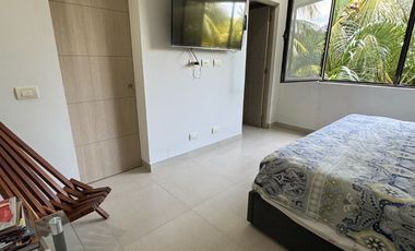 Departamento de 4 cuartos y gran terraza, con club de playa, golf. Lorena Ochoa Residences.