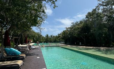 Departamento de 4 cuartos y gran terraza, con club de playa, golf. Lorena Ochoa Residences.