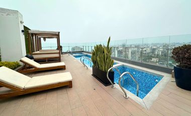 Alquiler Moderno departamento tipo mariposa en Studio4 – Barranco