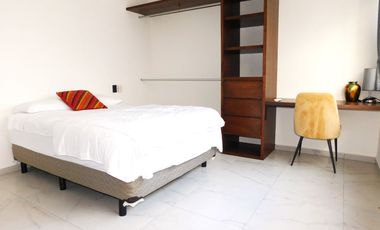 Casa en renta amueblada arbolada residencial; Cancún Q. Roo