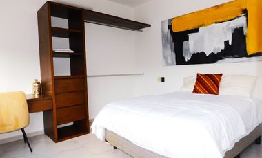 Casa en renta amueblada arbolada residencial; Cancún Q. Roo