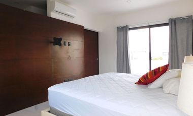 Casa en renta amueblada arbolada residencial; Cancún Q. Roo