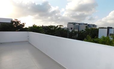 Casa en renta amueblada arbolada residencial; Cancún Q. Roo