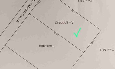 Tanah Langka Ocean View 5 menit dari pelabuhan Sanur