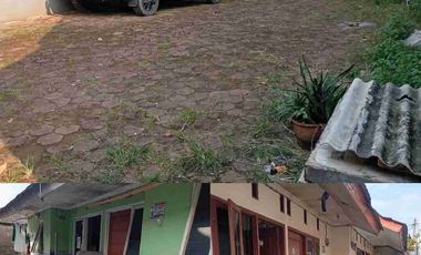 di jual rumah kontrakan 6 pintu dan lahan sewa parkir mobil