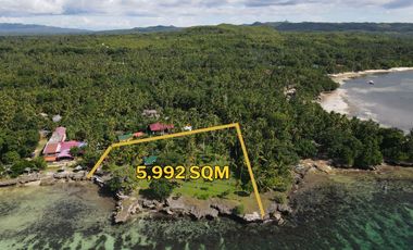 Beach Cliff Lot for Sale with Native House – Camotes Island, Cebu