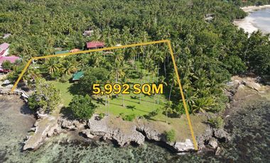Beach Cliff Lot for Sale with Native House – Camotes Island, Cebu