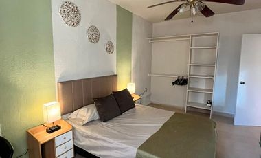 DEPARTAMENTO AMUEBLADO Y EQUIPADO EN RENTA EN MONTERREY, NUEVO LEON, ZONA TEC, A 8 CUADRAS DE ITESM CAMPUS MTY, HASTA PARA 3 HUÉSPEDES, INTERNET INCLUIDO