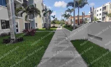 DEPARTAMENTO EN RENTA UBICADO EN RESIDENCIAL AV. HUAYACAN , LONG ISLAND  CANCÚN QUINTANA ROO. 2 RECÁMARAS, AMENIDADES, SEGURIDAD.