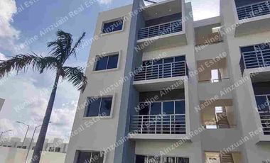 DEPARTAMENTO EN RENTA UBICADO EN RESIDENCIAL AV. HUAYACAN , LONG ISLAND  CANCÚN QUINTANA ROO. 2 RECÁMARAS, AMENIDADES, SEGURIDAD.