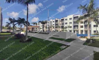DEPARTAMENTO EN RENTA UBICADO EN RESIDENCIAL AV. HUAYACAN , LONG ISLAND  CANCÚN QUINTANA ROO. 2 RECÁMARAS, AMENIDADES, SEGURIDAD.