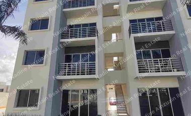 DEPARTAMENTO EN RENTA UBICADO EN RESIDENCIAL AV. HUAYACAN , LONG ISLAND  CANCÚN QUINTANA ROO. 2 RECÁMARAS, AMENIDADES, SEGURIDAD.