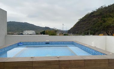 EN ALQUILER DEPARTAMENTO MODERNO EN LOS CEIBOS GUAYAQUIL