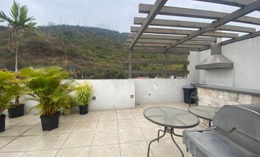 EN ALQUILER DEPARTAMENTO MODERNO EN LOS CEIBOS GUAYAQUIL